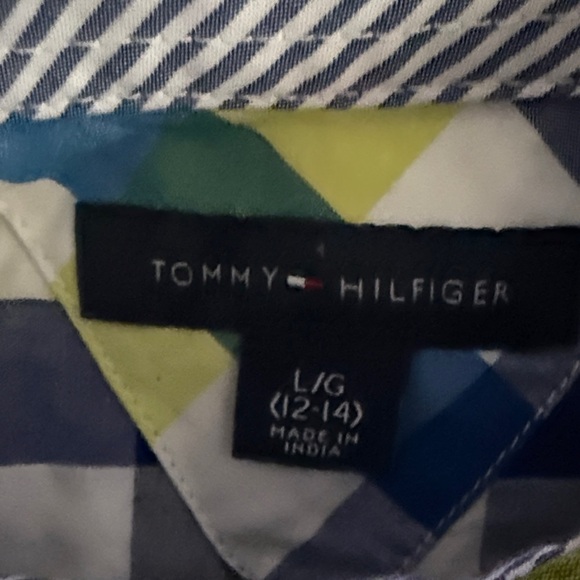 Tommy Hilfiger Men's Vibrant Checkered Shirt - Picture 3 of 3